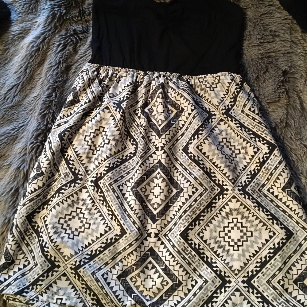 Roxy strapless dress